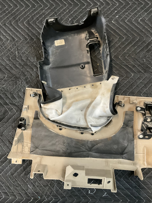 2016 NISSAN TITAN XD LOWER DASH KNEE PANEL TRIM W/ UNDER STEERING WHEEL TRIM