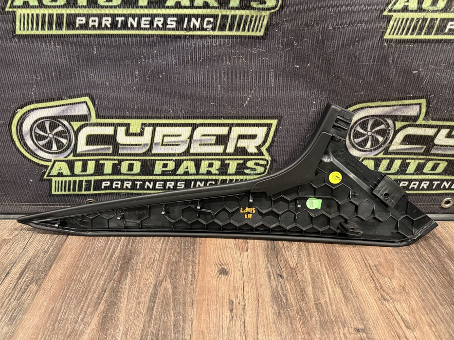 2014 PORSCHE 911 TURBO S 991 FRONT LEFT CENTER CONSOLE LEATHER TRIM OEM *READ*