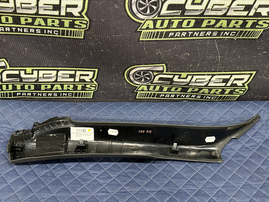 2014 AUDI R8 SPYDER RIGHT PASSENGER A PILLAR OEM 427 867 234 A