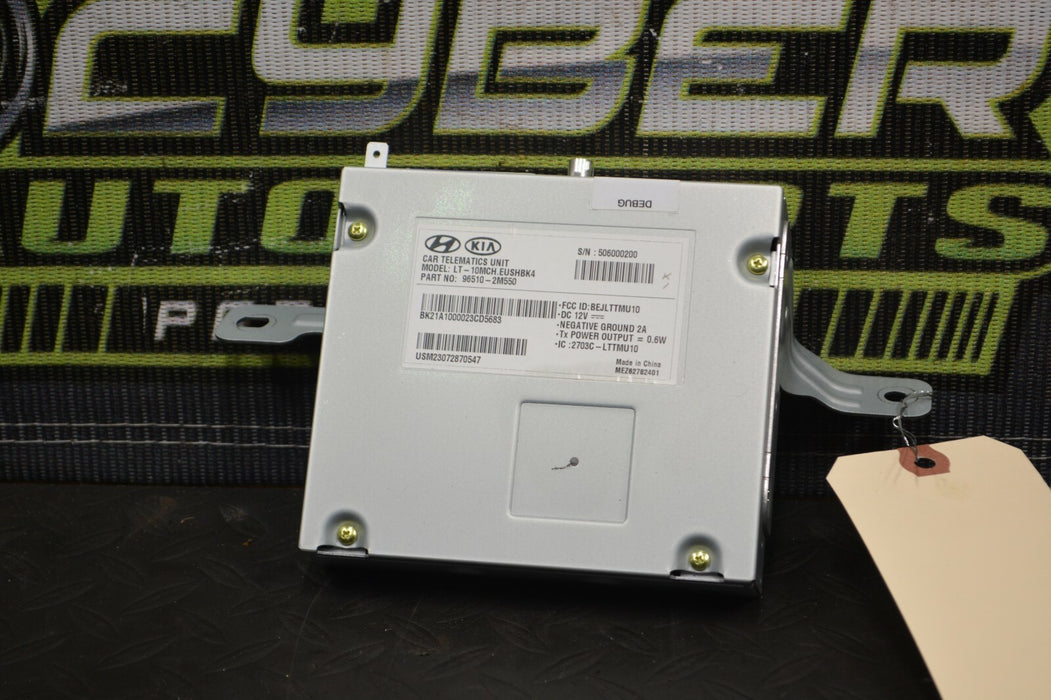 2016 HYUNDAI GENESIS COUPE MOBILE TELEMATIC MODULE 96510-2M550 13-16 OEM 54K