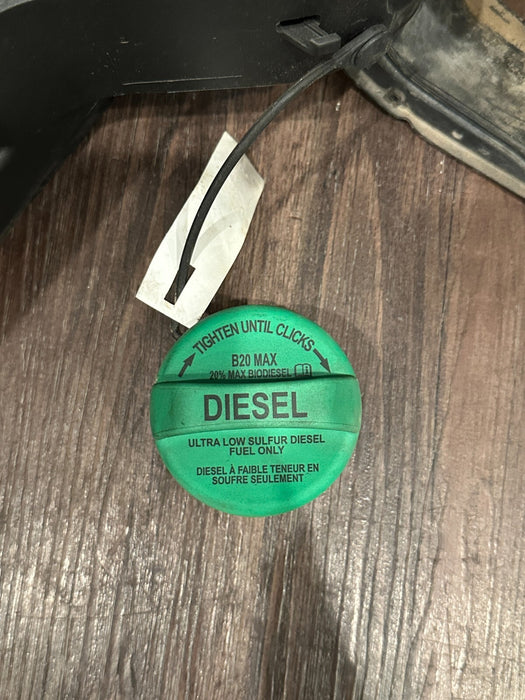 2023-2024 FORD F350 FUEL GAS DOOR LID ASSMEBLY AGATE BLACK (UM) OEM