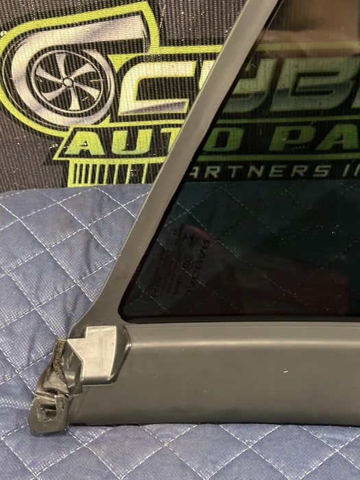 2015-2020 JAGUAR F-TYPE COUPE REAR LEFT DRIVER SIDE QUARTER WINDOW GLASS OEM