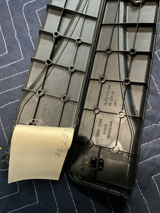 2018 NISSAN 370Z NISMO KICK PLATE SET LEFT RIGHT 2009-2020