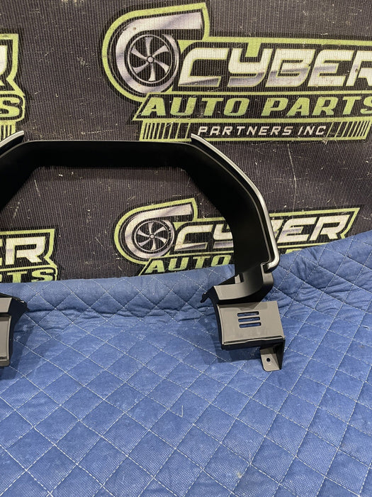2020 2021 2022 FORD F250 F350 LIMITED DARK ANODIZED GAUGE CLUSTER SURROUND TRIM