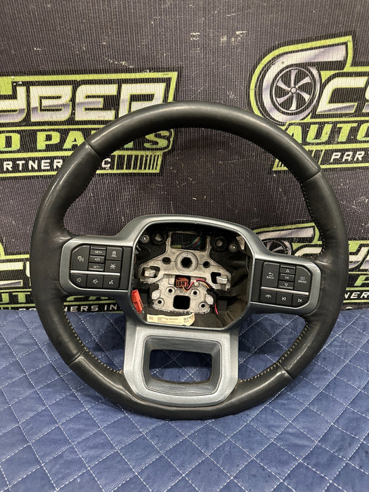 2023 FORD F250 F350 F450 LARIAT LEATHER STEERING WHEEL ADAPTIVE CRUISE OEM