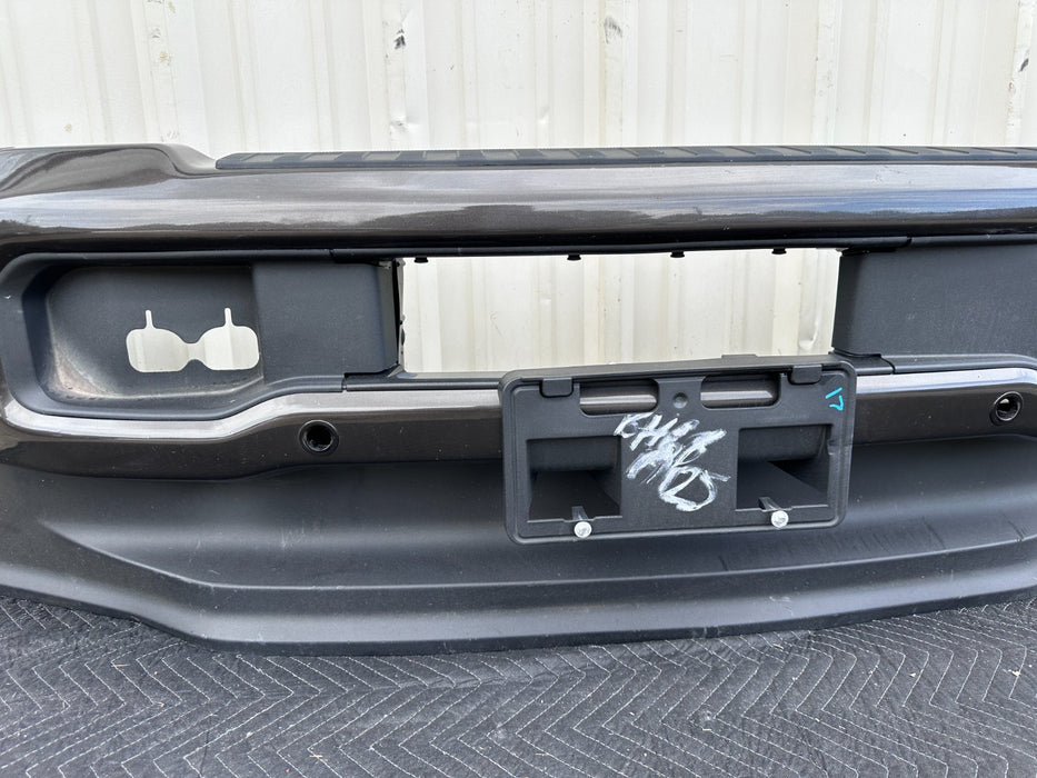 2023 2024 2025 FORD F250 F350 FRONT BUMPER ASSEMBLY DARK BRONZE ~PAINT SCRATCH~