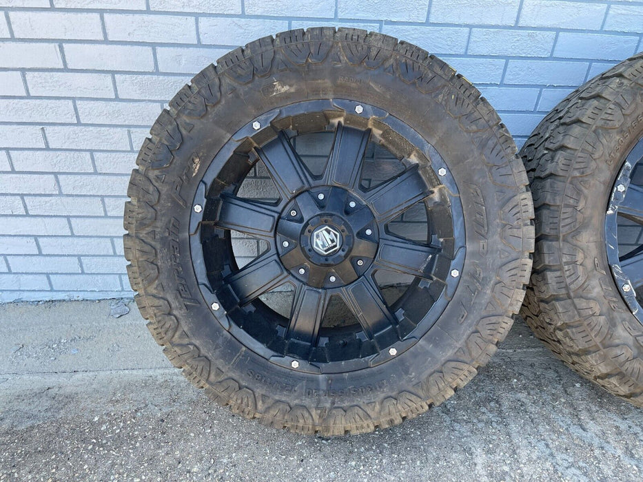 2017-2022 FORD F250 F350 MAYHEM AFTERMARKET WHEEL RIM TIRES (3)