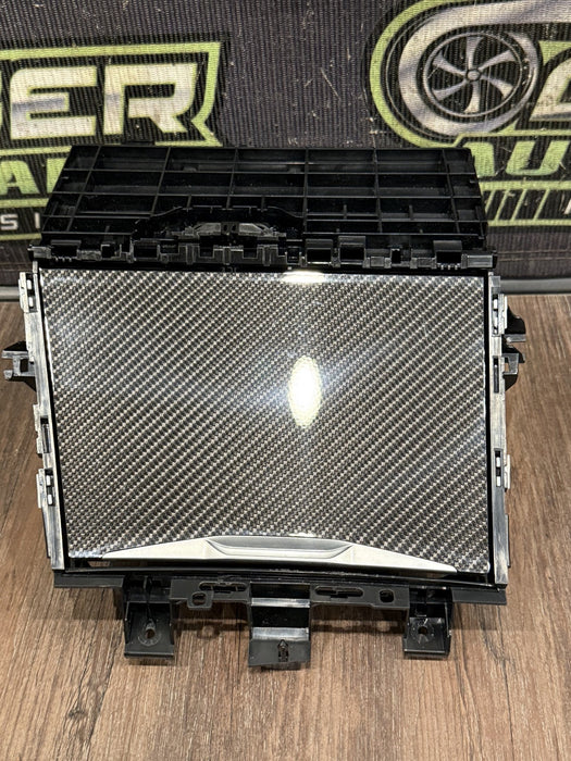 2024 BMW M3 M4 G80 G82 CARBON FIBER DASH AIR VENT SHIFTER BEZEL CONSOLE STORAGE