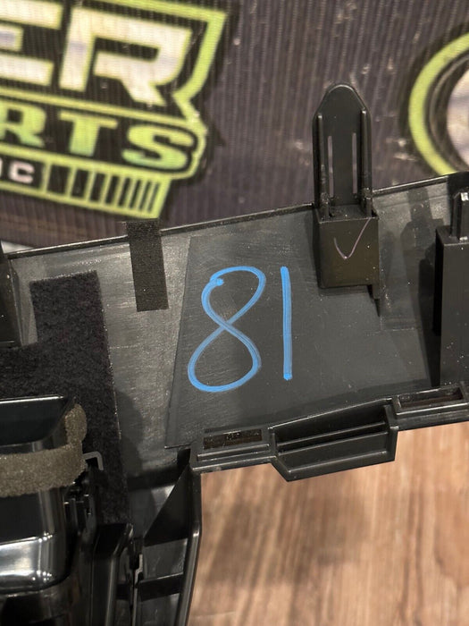 2014 TOYOTA PRUIS V CENTER DASH DASHBOARD AIR VENT OUTLETS W/ TRIM PANEL OEM