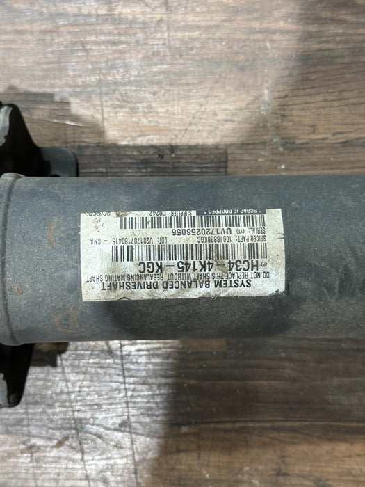 2017 FORD F350 DUALLY REAR 2 PIECE DRIVE DHAFT OEM HC34-4K145-KGC