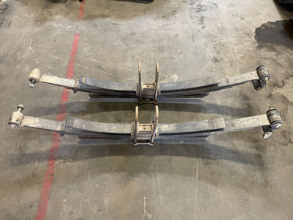 2019 FORD F350 SUPERDUTY 6.7L DIESEL REAR LEFT RIGHT LEAF SPRING PAIR OEM 108K