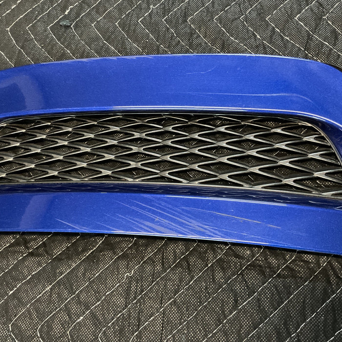 2015 LEXUS RC-F HOOD VENT BLUE TRIM ~SCRATCHES~ OEM 76190-24010