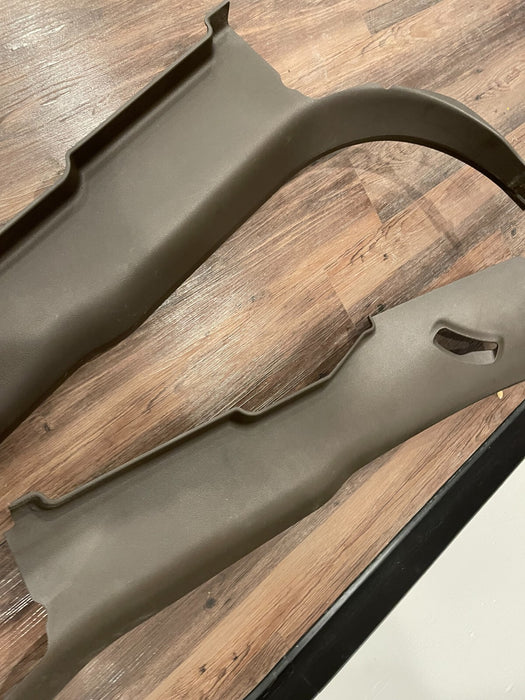2017-2022 FORD F250 F350 F450 KING RANCH C PILLAR INTERIOR TRIM BROWN LEFT RIGHT