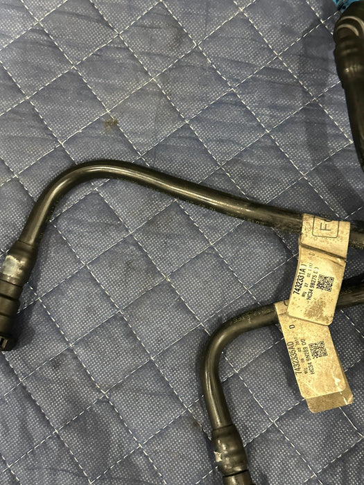 2020 FORD F250 6.7 DIESEL FUEL LINES HOSE TUBES (3PC) 34 GALLON OEM