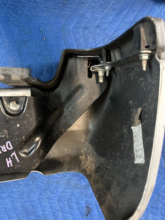 2017 2022 FORD F250 F350 REAR LEFT BUMPER CORNER (JS) ICONIC SILVER ~SCRATCHES~