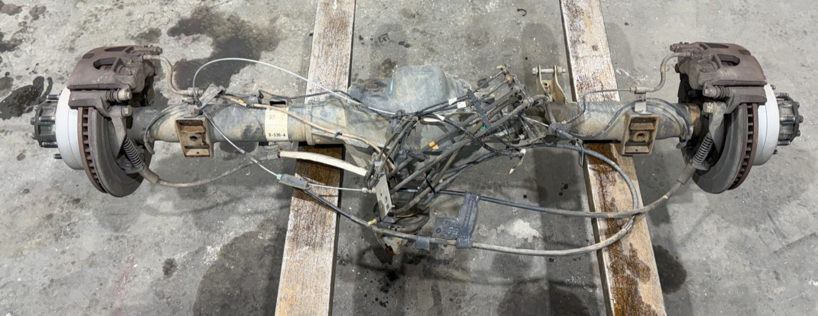 2017 FORD F250 F350 REAR AXLE 3.55 E-LOCKING M275 107K MILES OEM 2018 2019