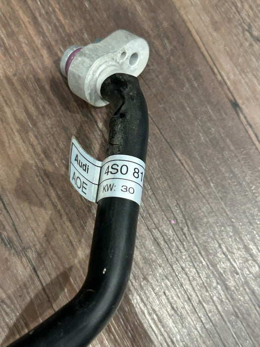 2017-18 AUDI R8 SPYDER AC A/C REFRIDGERANT LIQUID HOSE LINE OEM 4S0 816 750 C