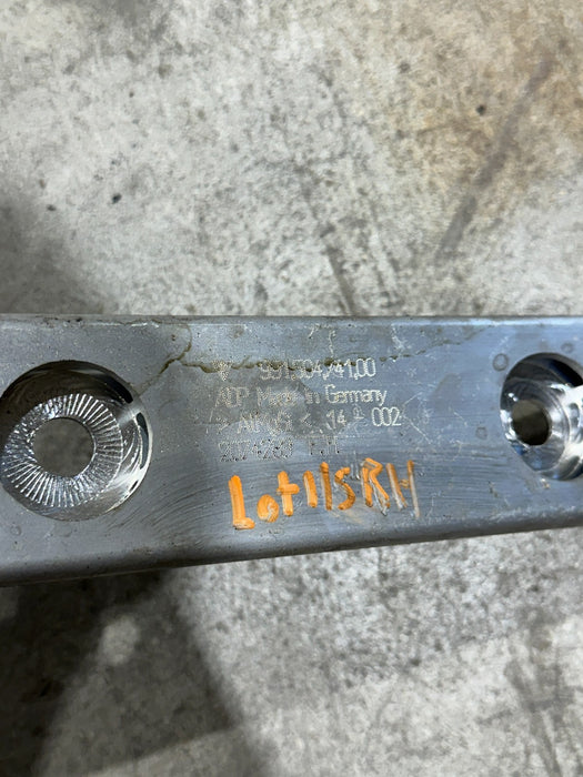 2014 PORSCHE 911 TURBO S 991 SUBFRAME RIGHT MOUNTING BRACKET OEM 99150474100