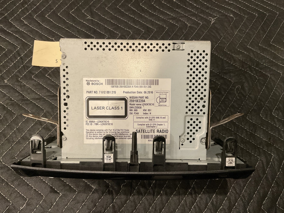 2016 NISSAN TITAN XD RADIO RECEIVER HEAD UNIT NAVIGATION DISPLAY OEM