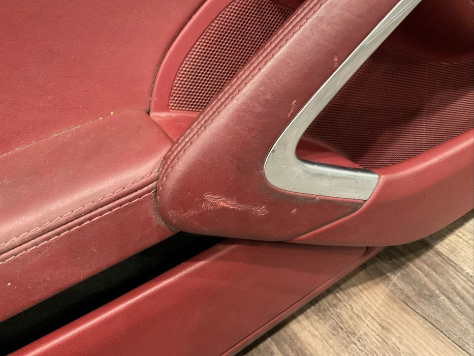 2017 PORCHE 781 FRONT LEFT DRIVER DOOR PANEL OEM~MINOR SCRATCHES/WEARS/TEARS~