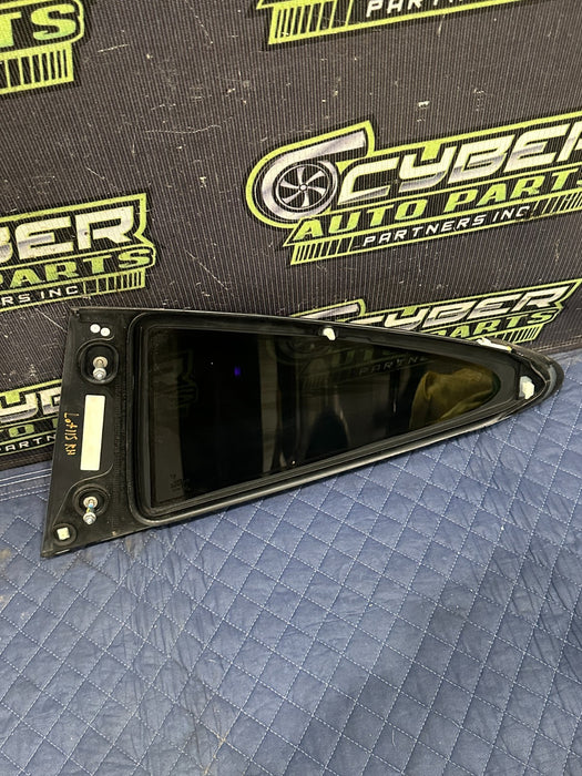 2014 PORSCHE 911 TURBO S REAR RIGHT QUARTER WINDOW GLASS OEM