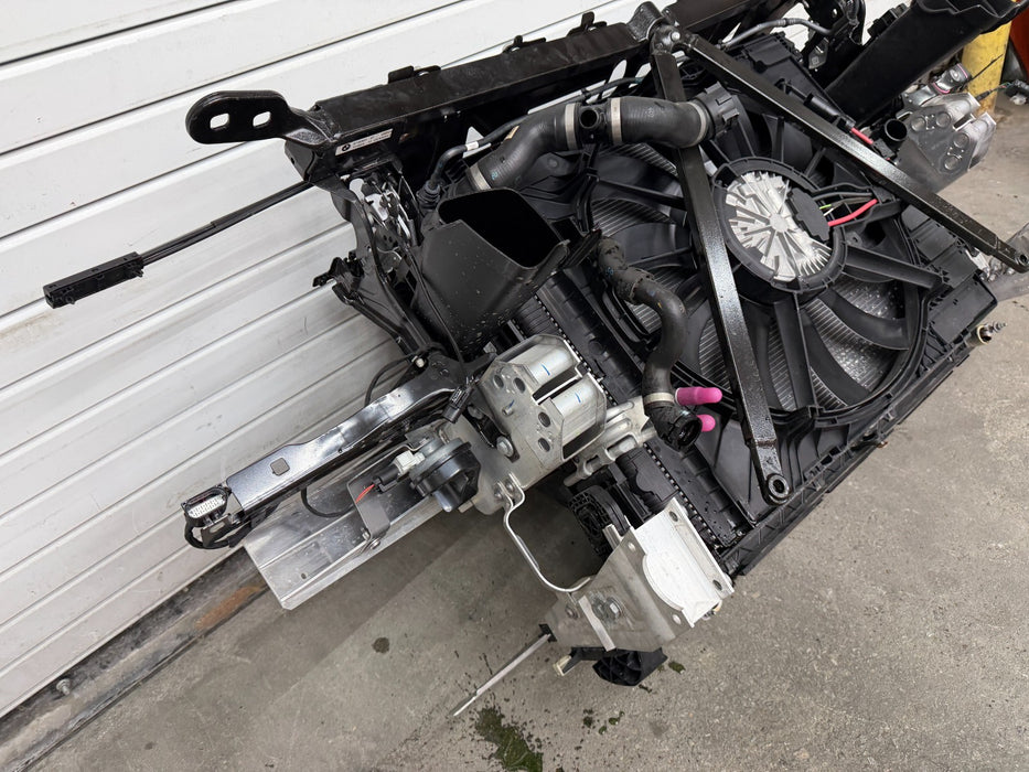 2024 BMW M3 G80 M4 G82 G8X FRONT RADIATOR SUPPORT COOLING ASSEMBLY CONDENSOR OEM