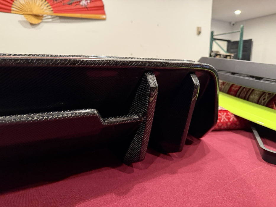 2017 2018 AUDI R8 EURO BAHN DYNAMICS REAR DIFFUSER CARBON FIBER AFTERMARKET