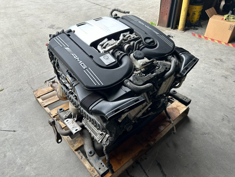 2017 MERCEDES-BENZ C63 AMG C205 4.0L V8 Turbo ENGINE M177 14K MILES OEM