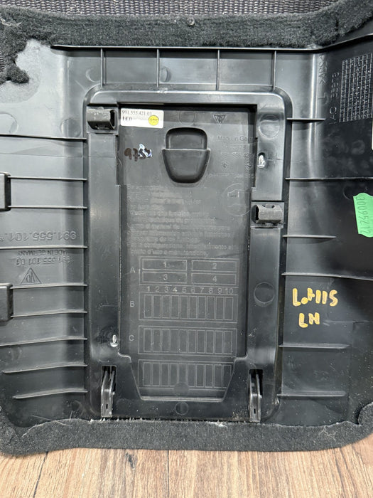 2014 PORSCHE 911 TURBO S 991 LEFT COWL KICK PANEL COVER TRIM OEM 99155510102