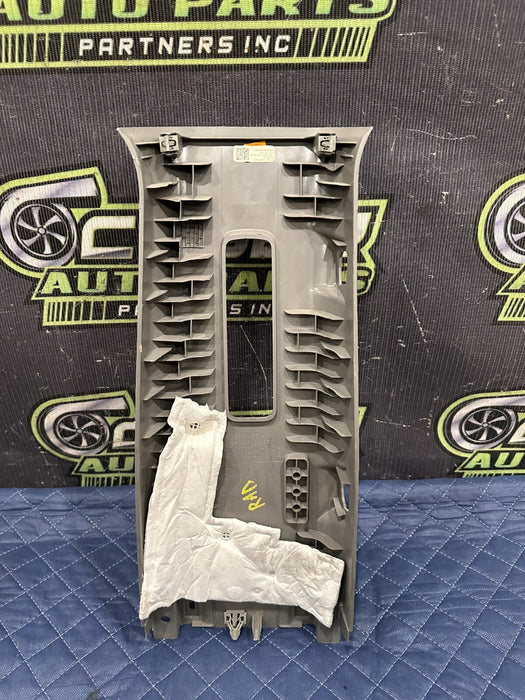 2017-2019 FORD F250 F350 F450 LEFT GRAY UPPER B PILLAR TRIM OEM~SCRATCHES~