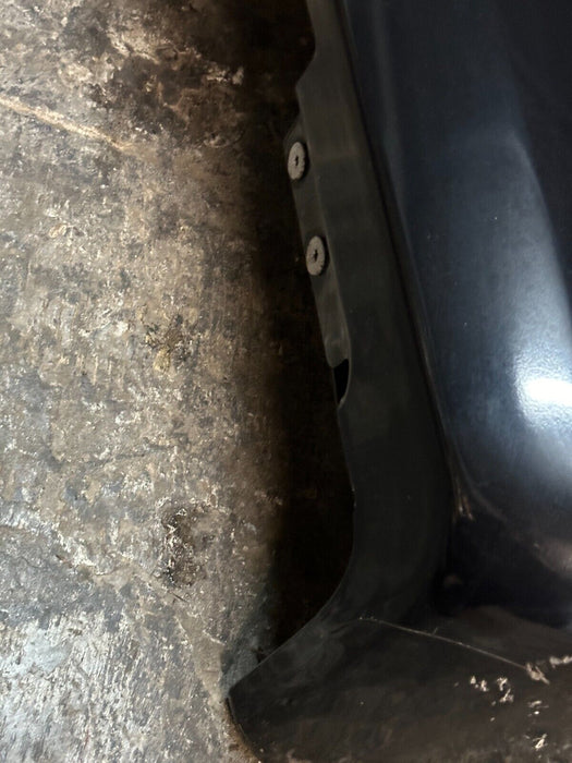 2017 FORD F250 AGATE BLACK REAR BUMPER W/ SENSOR HARNESS OEM ~COSMETIC FLAW~