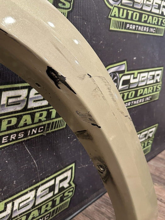 2017-2019 FORD F250 F350 F450 FRONT DRIVER LEFT FENDER FLARE WHITE GOLD (GN) OEM