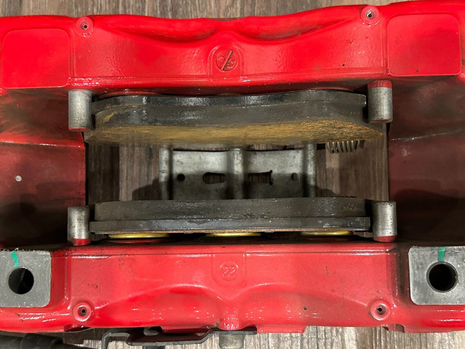 2021 AUDI R8 FRONT LEFT RED CARBON CERAMIC BRAKE CALIPER OEM *MINT CONDITION!*