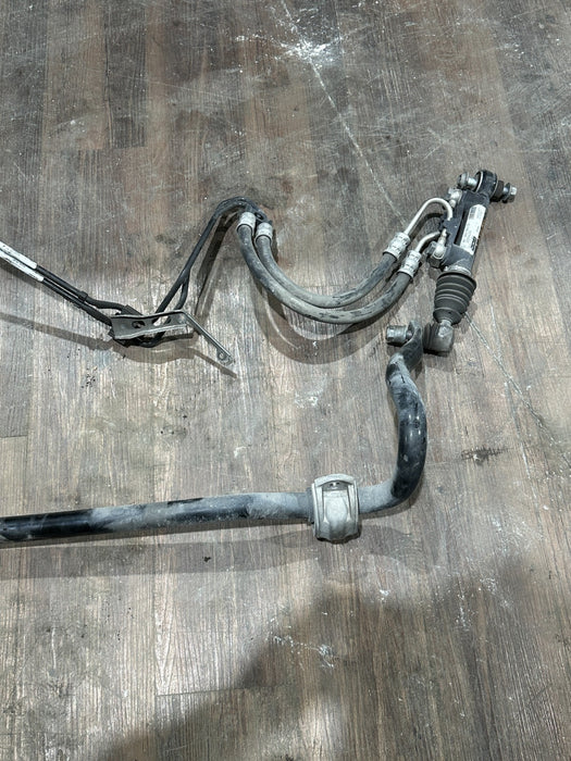 2014 PORSCHE 911 TURBO S 991 REAR STABILIZER BAR ASSEMBLY OEM 99133370312