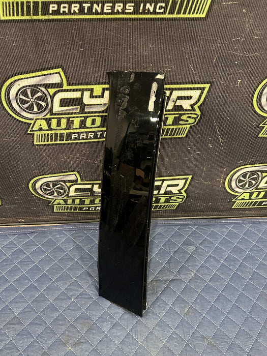 2019 FORD F150 3.5L RAPTOR REAR LEFT GLOSS BLACK DOOR B PILLAR OEM *RESIDUE 4*