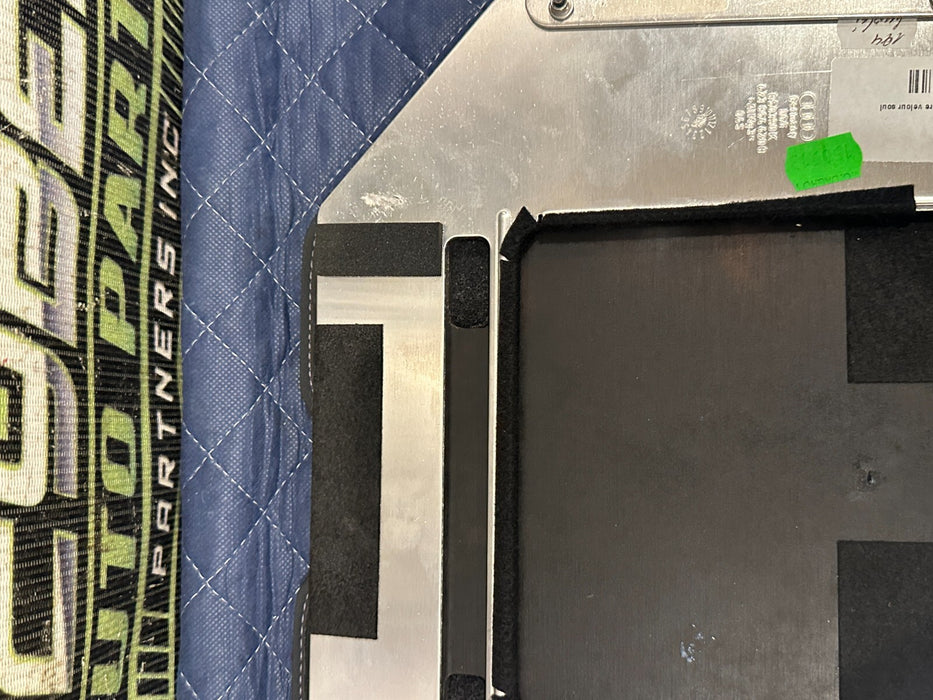 2014 AUDI R8  FLOOR MAT FOOT REST CARPET METAL UNDERNEATH OEM 423 864 420 B