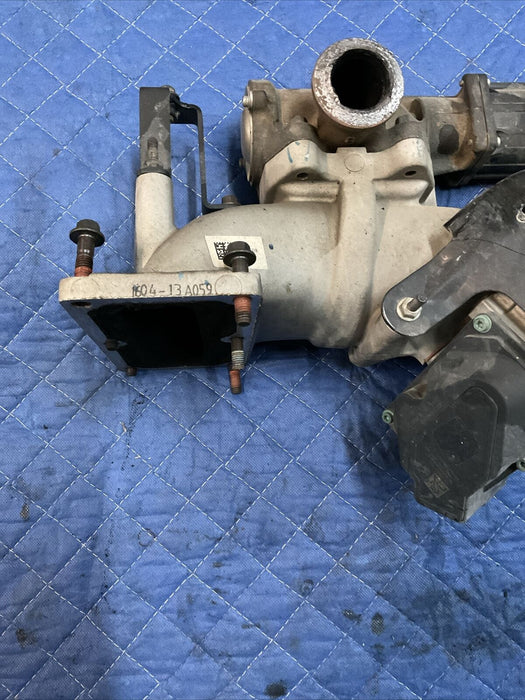 2017 DODGE RAM 2500 3500 6.7L CUMMINS AIR HORN THROTTLE VALVE INTAKE 5293508 OEM