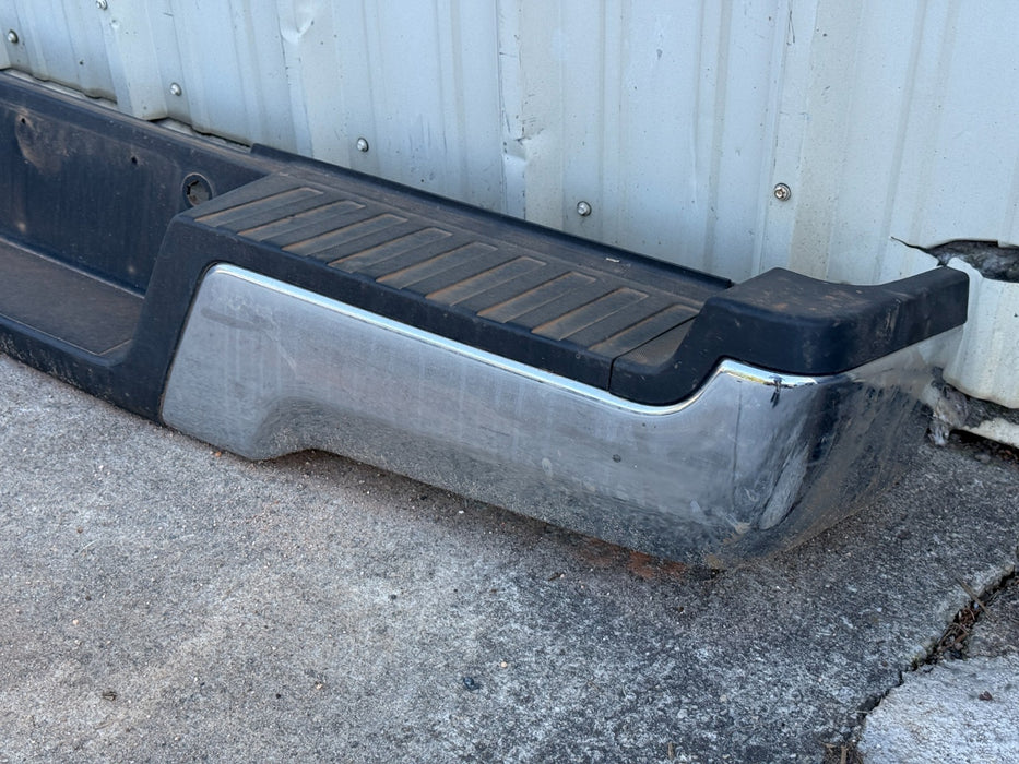 2017-2022 FORD F250 F350 F450 REAR BUMPER CHROME OEM
