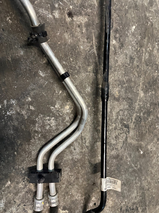 2017 2019 FORD F250 F350 SUPERDUTY DIESEL FUEL COOLER W/ LINES OEM HC34 9N103 AC