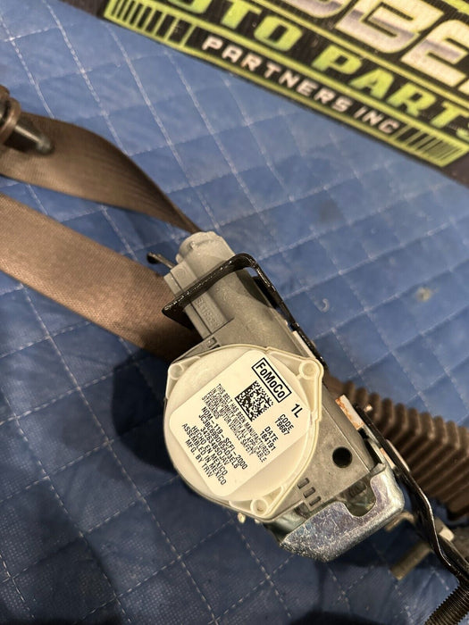 2018-2019 FORD F250 F350 F450 LIMITED BROWN FRONT DRIVER LEFT SEATBELT OEM