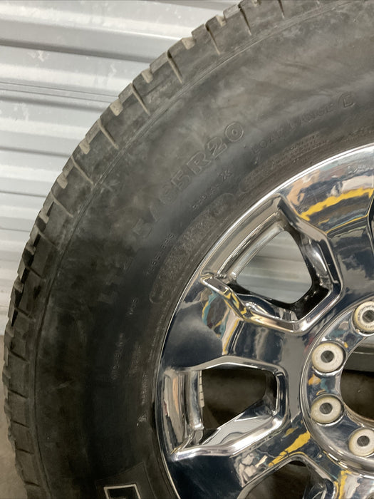 2017 FORD F350 LARIAT OEM WHEEL RIM MICHELIN TIRE 20X8 LT275/65/R20