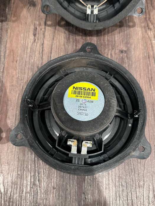 2017 NISSAN TITAN XD RESERVE ROCKFORD FRONT REAR DOOR SPEAKER SET OEM