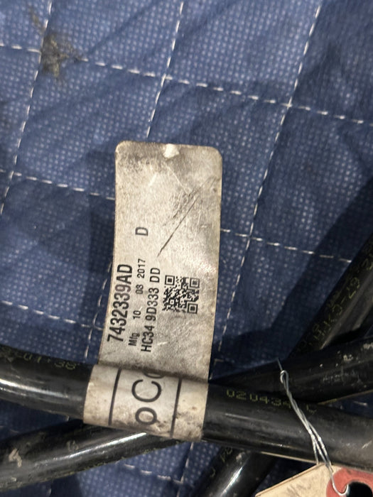 2020 FORD F250 6.7 DIESEL FUEL LINES HOSE TUBES (3PC) 34 GALLON OEM