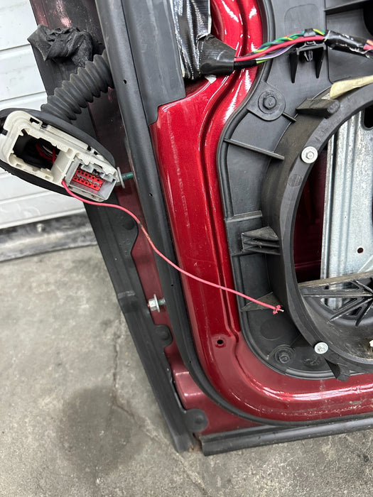 2015 DODGE RAM 2500 FRONT RIGHT RED DOOR SHELL OEM (PRP)