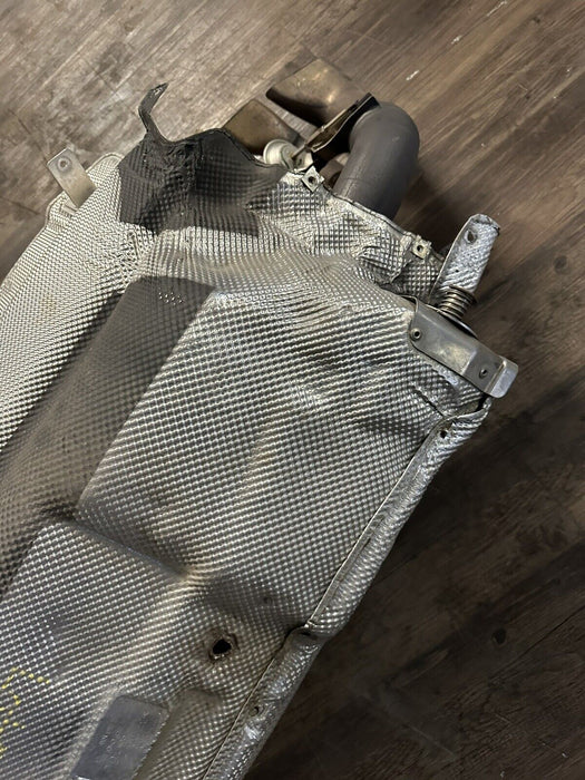 2017 AUDI R8 V10 EXHAUST MUFFLER SYSTEM OEM GENUINE 420 251 609 W/ SHEILD