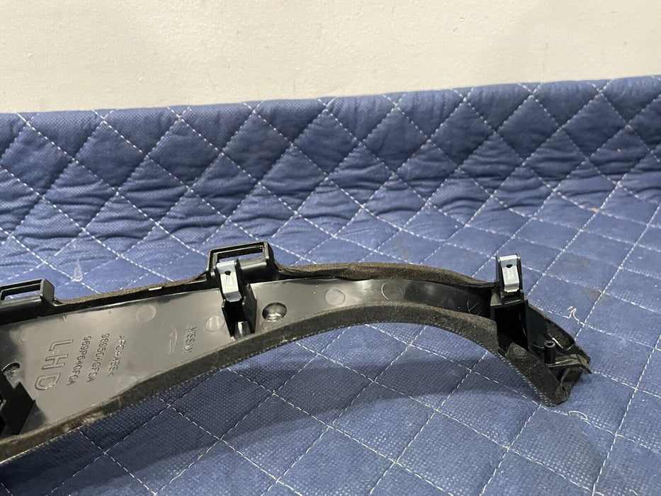 2017 INFINITI Q50 RED SPORT CENTER CONSOLE CUP HOLDER SURROUND TRIM OEM