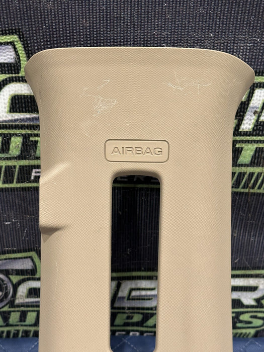 2017-2019 FORD F350 F450 LARIAT LEFT RIGHT UPPER B PILLAR TRIMS OEM ~SCRATCHES~