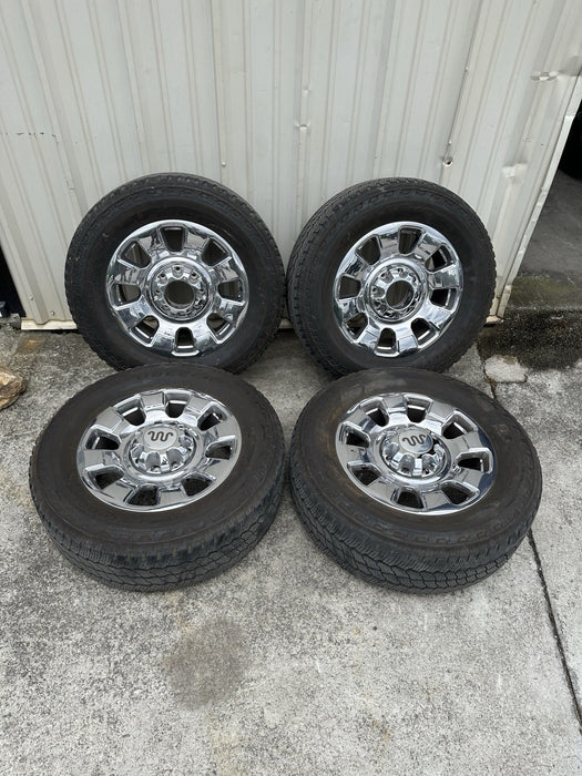 2024 FORD F250 KING RANCH OEM WHEELS RIMS TIRES 20X8 LT275/65/R20 PC3C 1007 BA