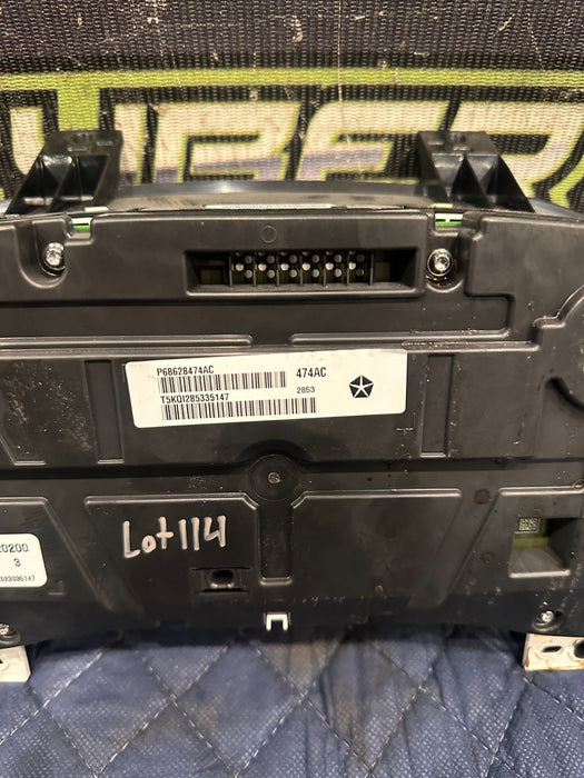 2024 DODGE RAM 3500 LARAMIE INSTRUMENT GAUGE CLUSTER OEM 30K MILES