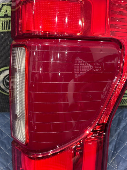 2020 2021 2022 FORD F250 F350 F450 LED TAIL LIGHT PAIR LEFT RIGHT W/ BLIND SPOT